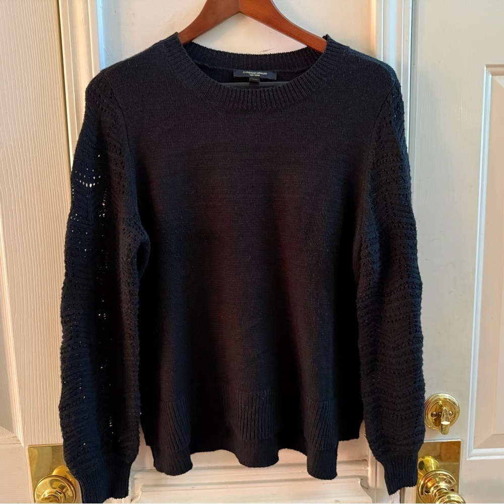 Christian Siriano New York Pointelle Sweater